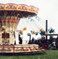 Chair-o-Planes with showman's traction engine